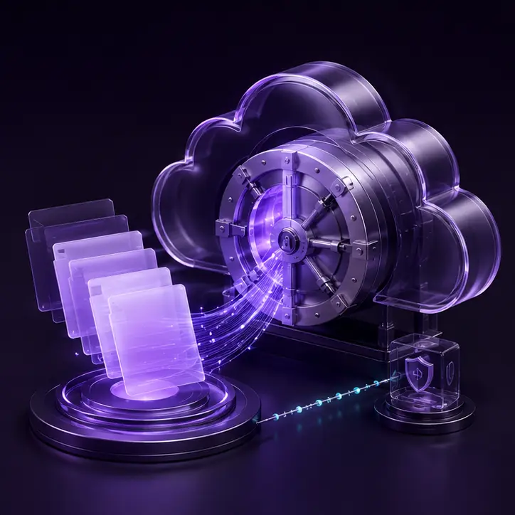 تصویر مفهومی مدیریت اسناد DMS